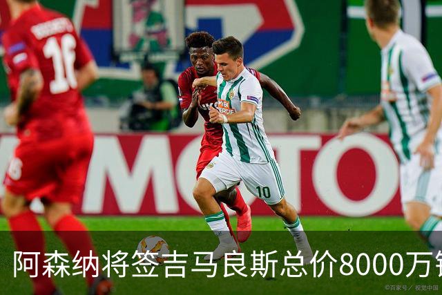阿森纳将签吉马良斯总价8000万镑